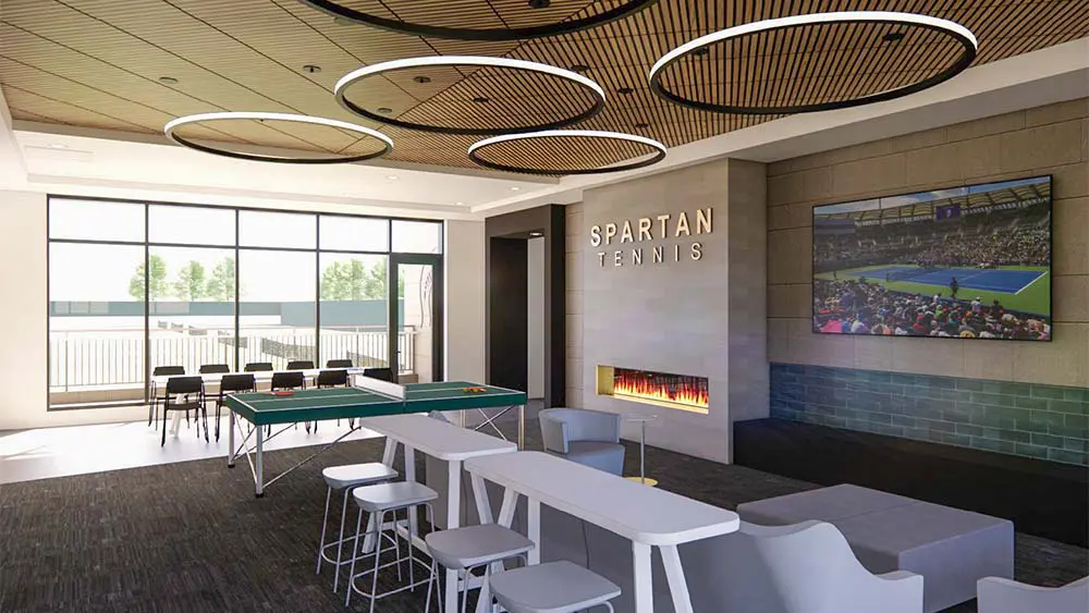 Rendering of facility